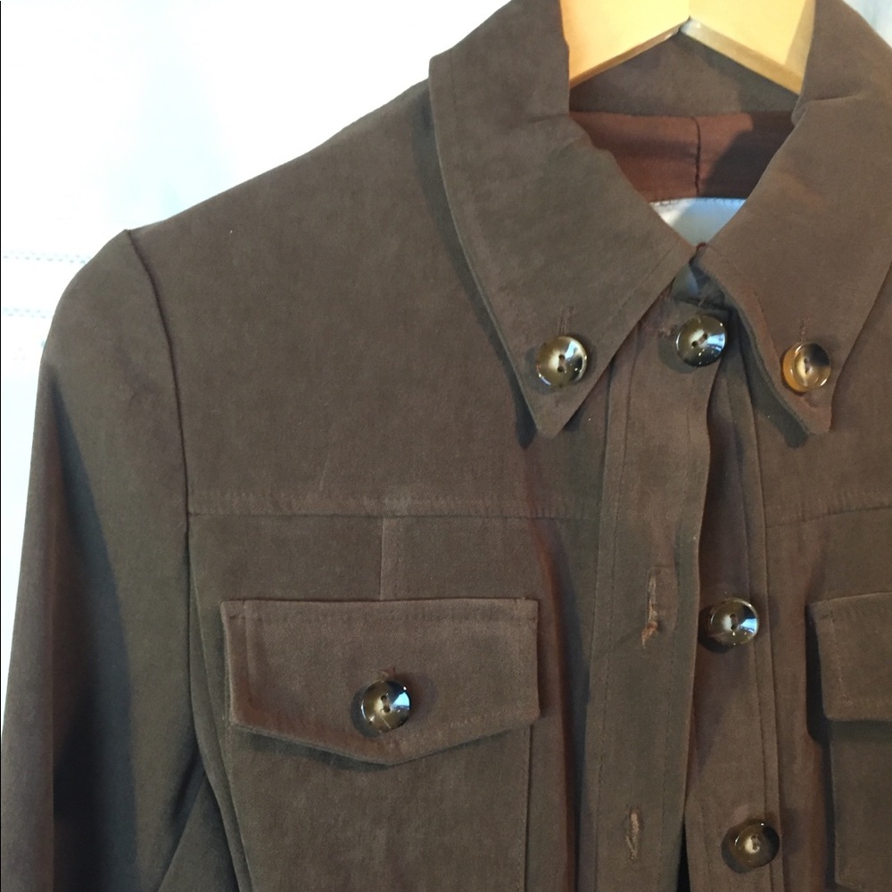Brown fashion coat